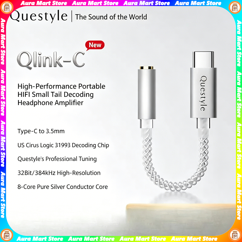 Tech Q - Questyle Qlink-C Hifi Dac Amplifier Cx31993