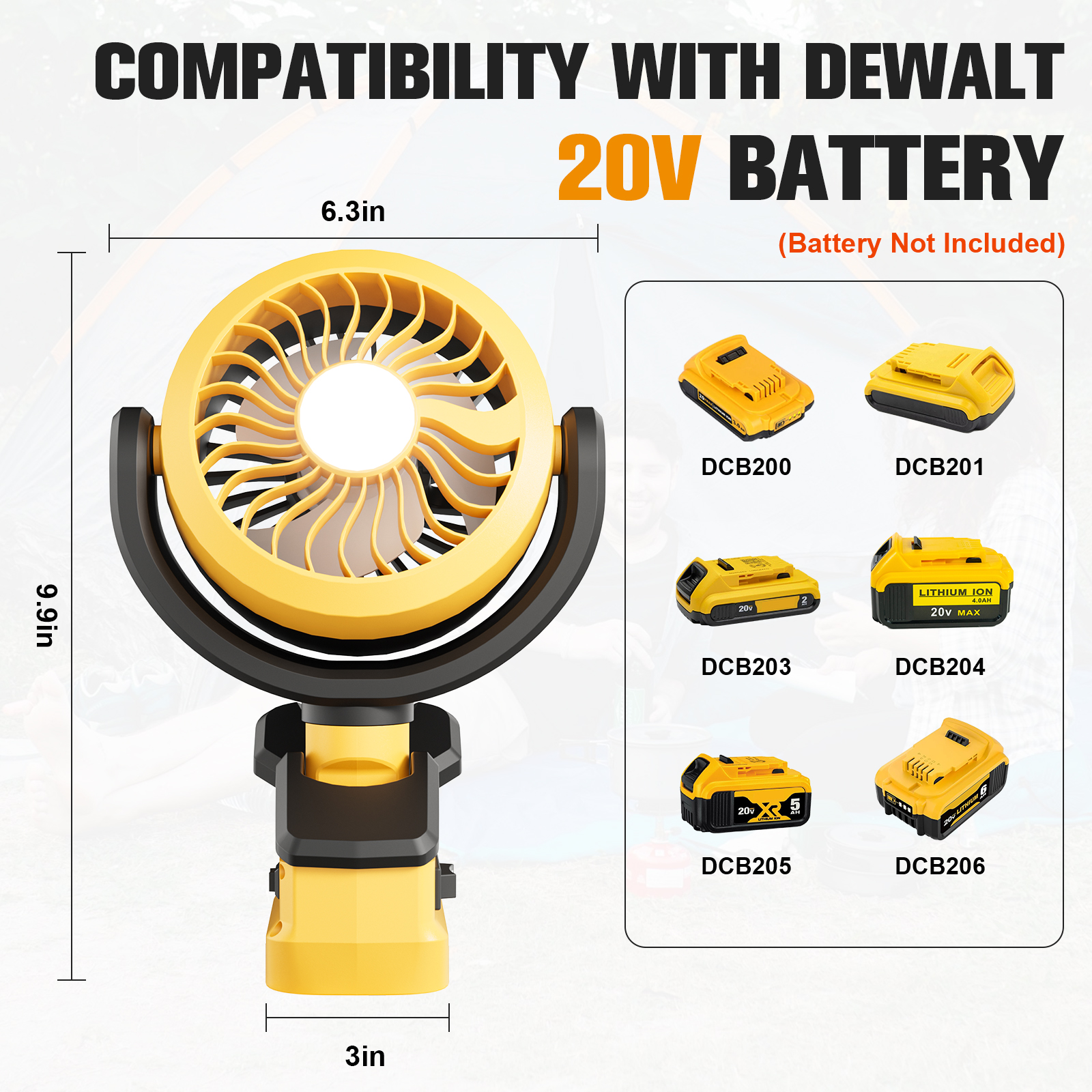 Unique Tech Accessories - Nananuu Cordless Fan & Camping Light