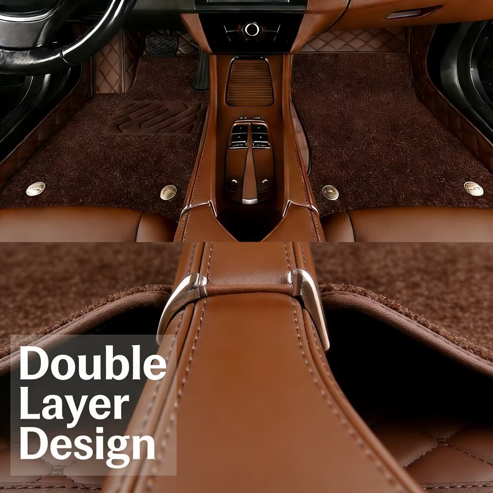 5D Double Layer Car Floor Mats - Tech Accessories Dacia ulasan dan harga