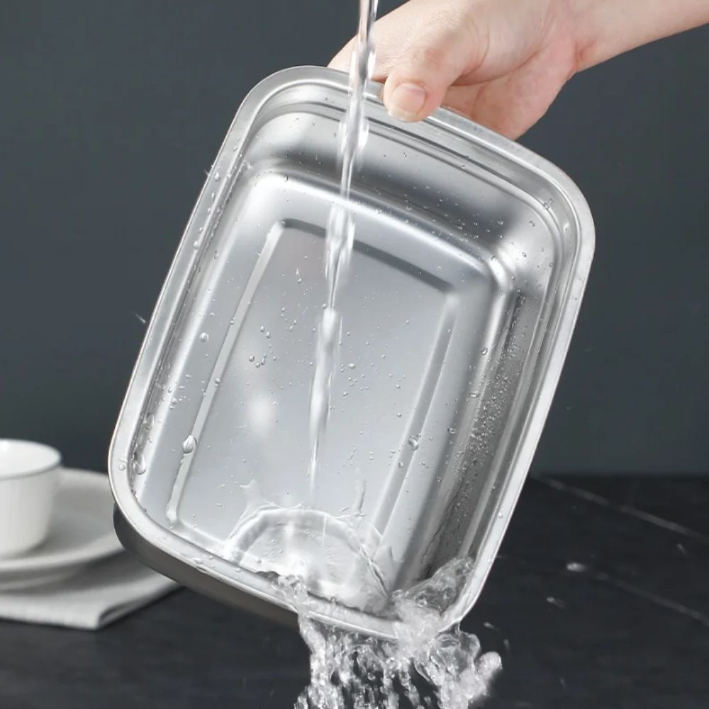 Stainless Steel Lunch Box Bent - Tech Accessories And Gadgets ulasan dan harga