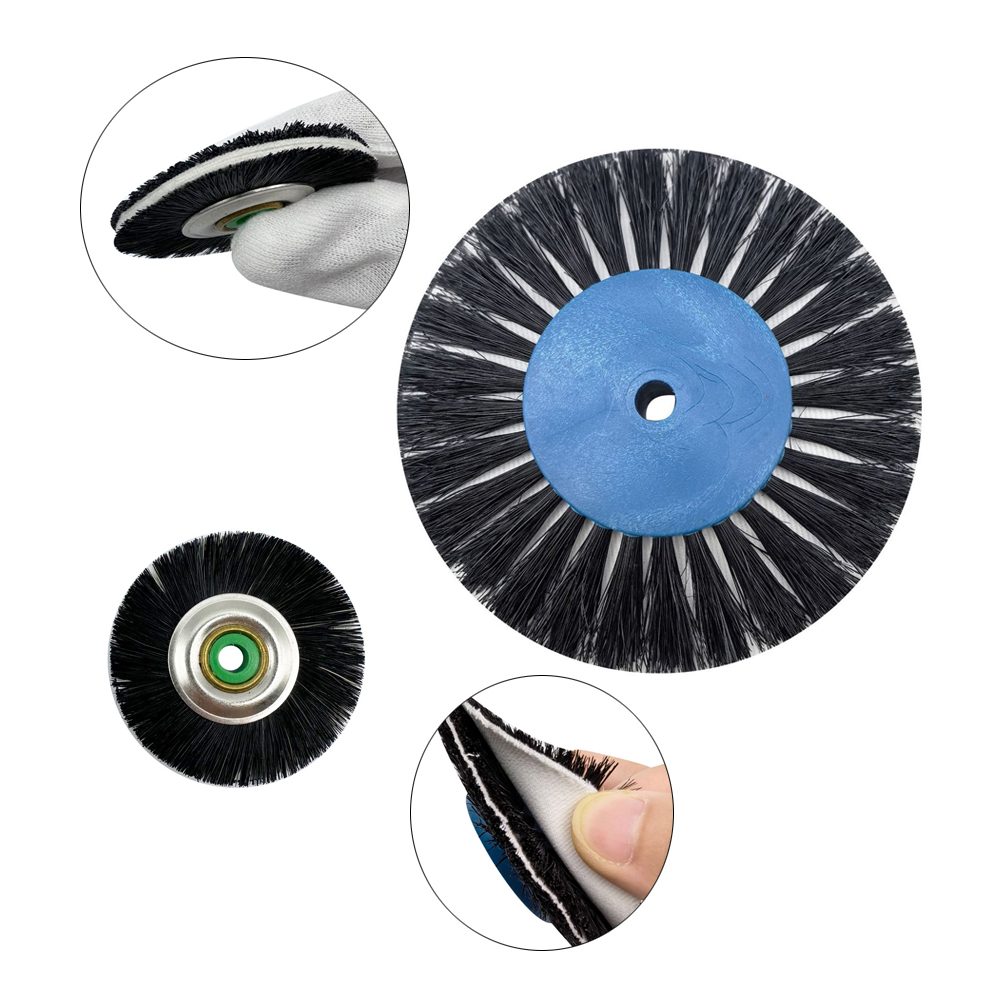 10 Pieces Black Bristle Polish - Unique Tech Accessories ulasan dan harga
