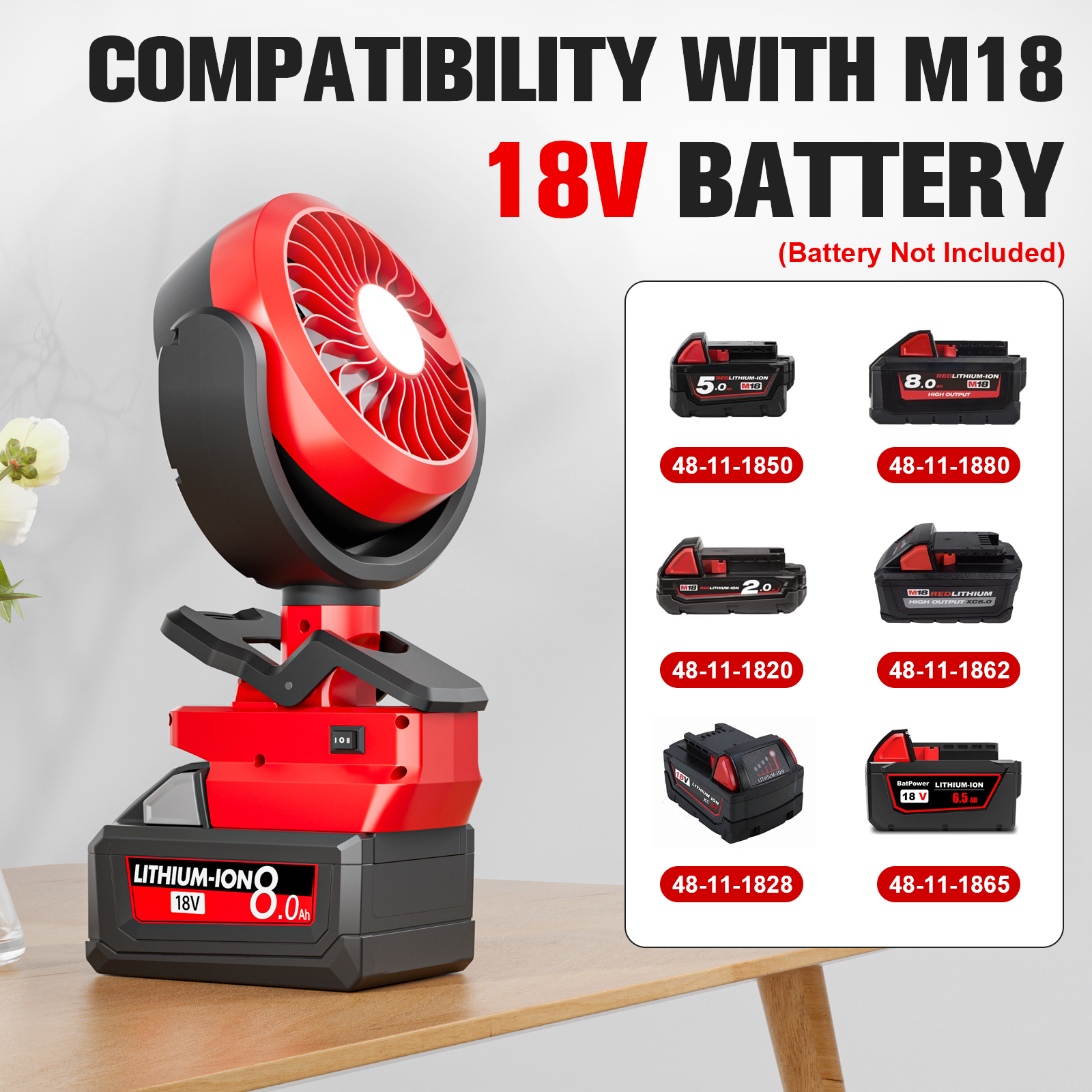 Nananuu Cordless Fan & Camping - Unique Tech Accessories ulasan dan harga