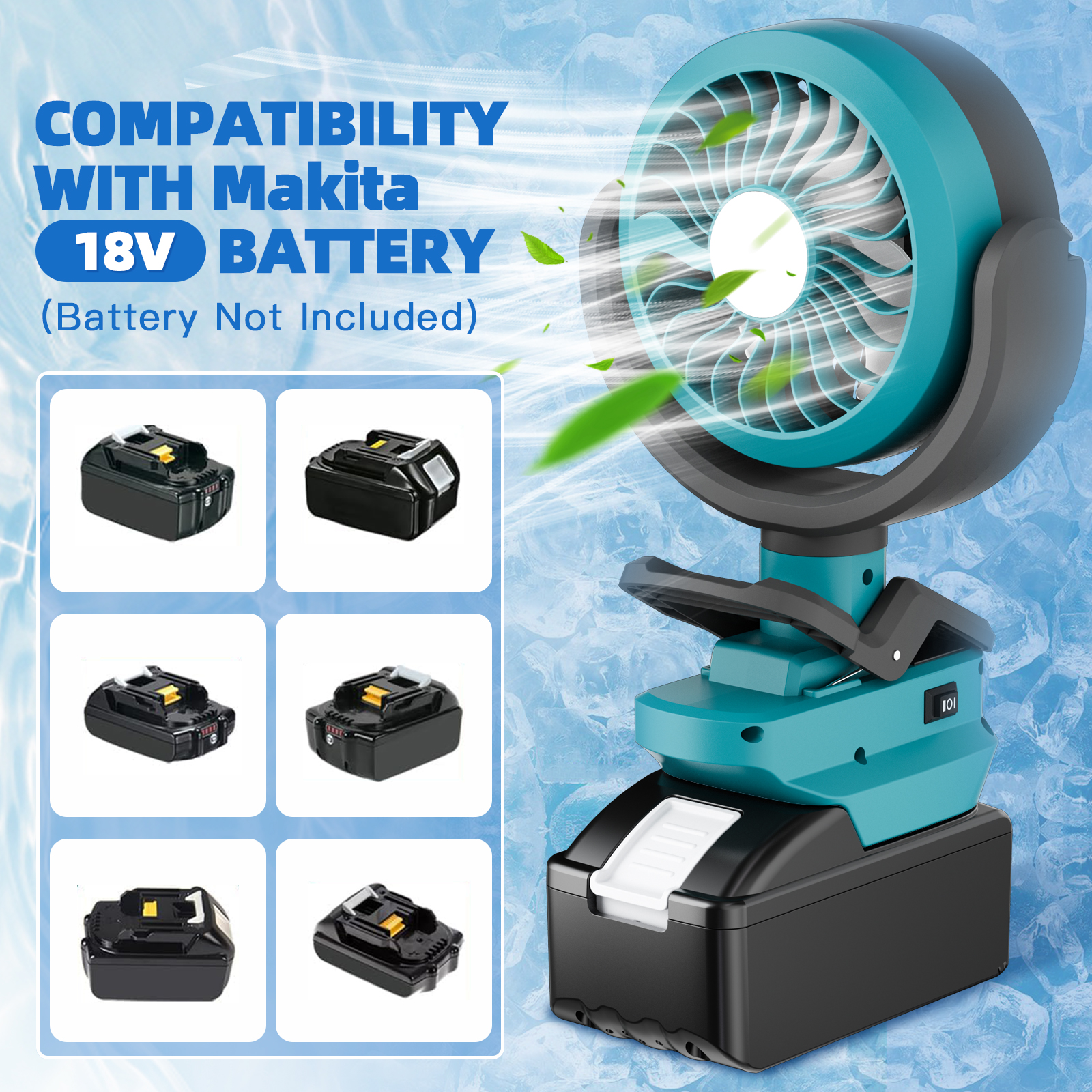 Nananuu Cordless Fan & Camping - Unique Tech Accessories ulasan dan harga